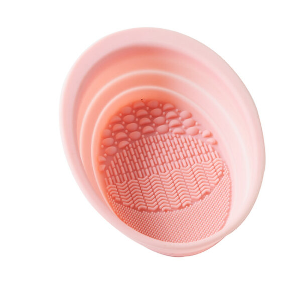 makeup brush cleaning bowl