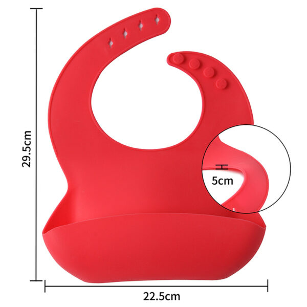 Silicone Baby Bib - Image 3