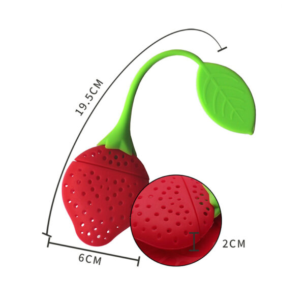 Silicone Strawberry Tea Infuser