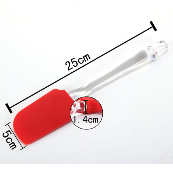 Silicone Spatula With Plastic Handle - 图片 2