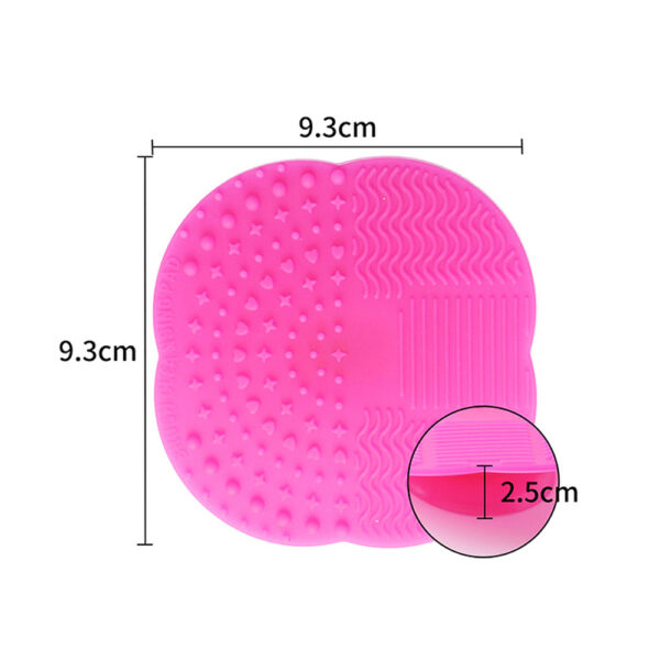 silicone makeup brush cleaning mat - Image 3