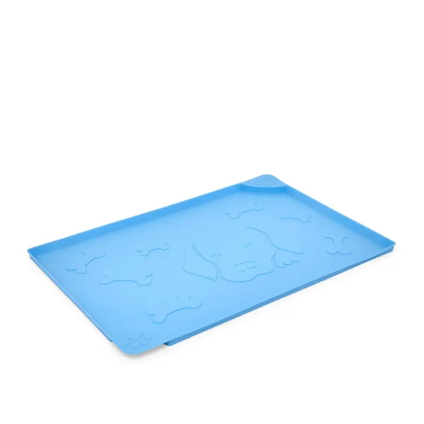 Silicone Pet Feeding Mat Anti-Slip Dog Bowl Mat Waterproof Kitten Feeder Pad Puppy Feeding Mats Customized Pet Placemat - 图片 4