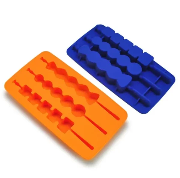 Silicone Ice Cube Tray, Non-Toxic Ice Mold for Frozen Beverages & Snacks - Image 6