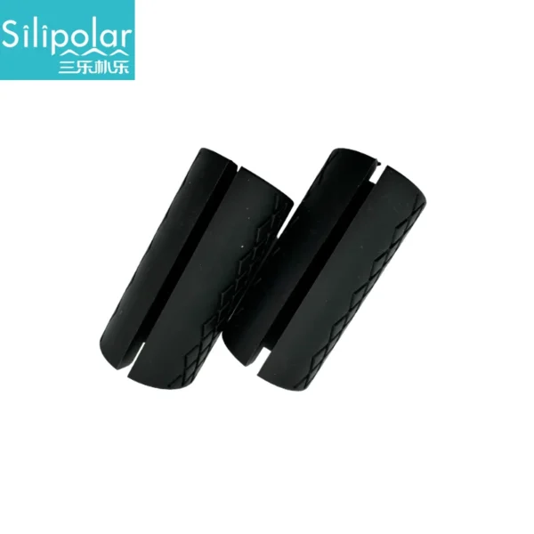 Silicone Barbell Dumbbell Protective Sleeves Anti-Slip Weightlifting Rubber Covers for Gym Equipment - Image 5