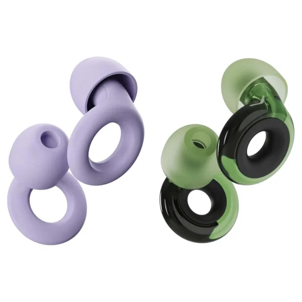 Reusable Silicone Earplugs Noise Reduction Sleep Earplugs Soft Material Waterproof Swimming Earplugs for Adults - Image 3