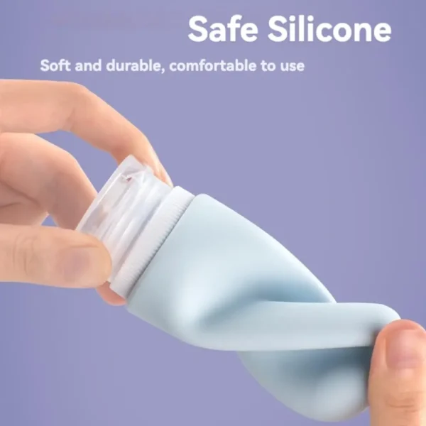 Silicone Travel Bottles Leak-Proof, Refillable Containers for Toiletries, Shampoo, and Lotion - Image 5