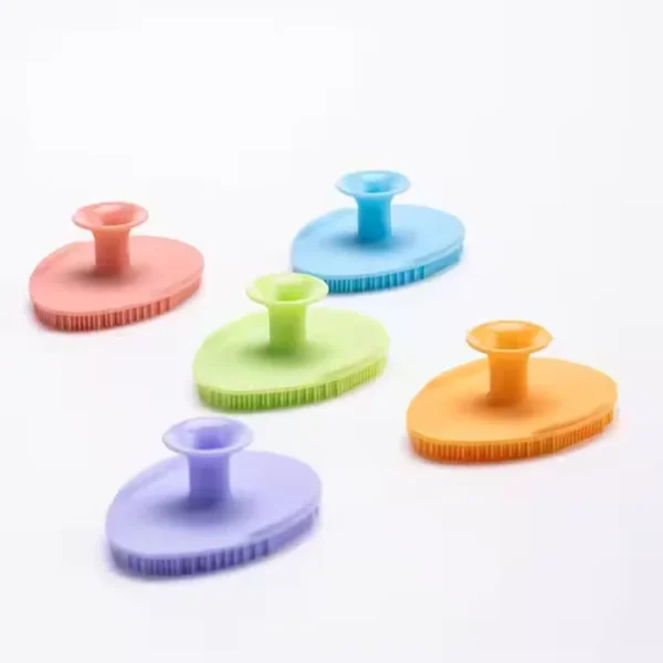 Silicone Manual Face Cleansing Brush ,Soft and Gentle Facial Brush for Deep Pore Cleaning and Exfoliation - 图片 3