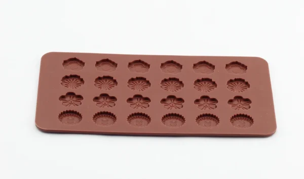 Silicone Chocolate Mold, Non-Stick Candy Mold for Baking, Cake Decorating and Dessert Making - Image 5