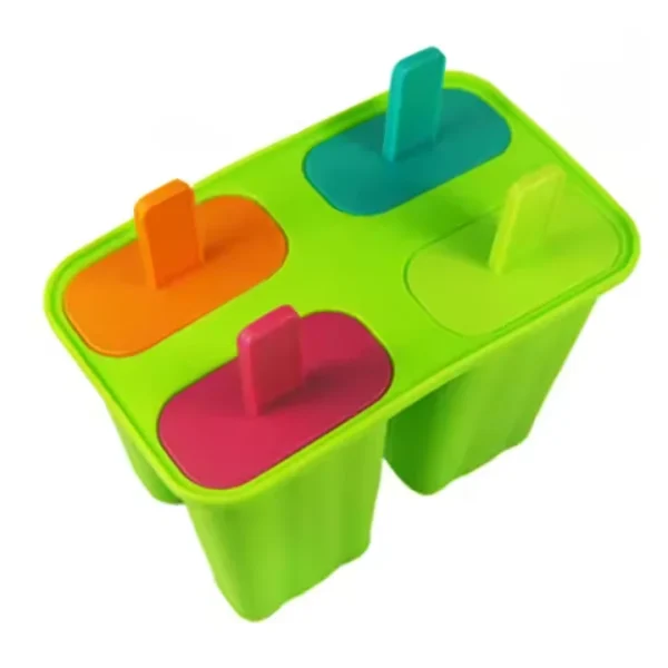 Silicone Popsicle Molds, Non-Toxic Ice Cream Maker for Frozen Desserts - 图片 2