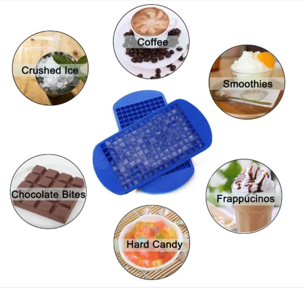 Honeycomb Silicone Ice Cube Tray Flexible, Easy-Release, BPA-Free Ice Mold for Drinks and Cocktails** - Image 2