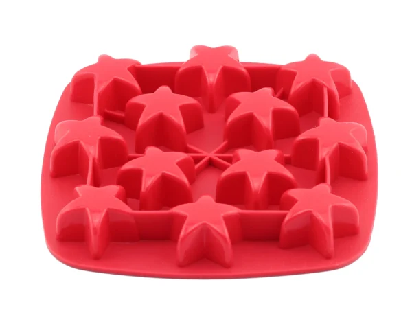 Food Grade  BPA Free Cute Ice Mold Stars Shaped Mold Ice Cubes Round Silicone Mold - Image 6