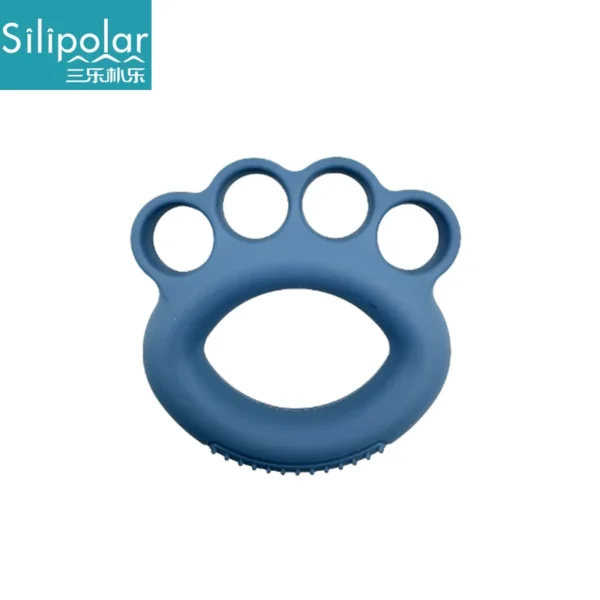 Silicone Hand Grip Ring Finger Strengthener for Hand & Forearm Adjustable Grip Exerciser for Men & Women - Image 3