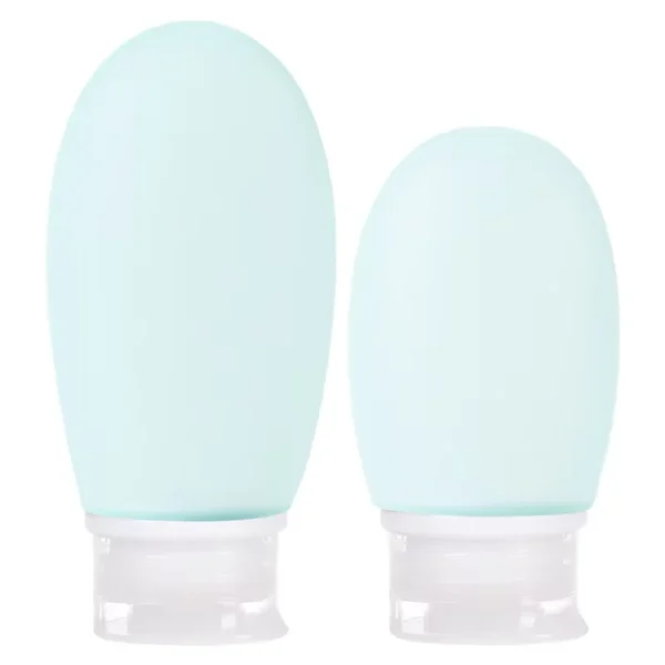 Silicone Travel Bottles Leak-Proof, Portable Travel Size Containers for Shampoo, Lotion, and Toiletries - 图片 5