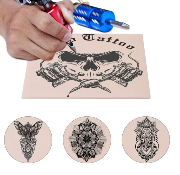 Customized Size& Pattern Available Blank Tattoo Practice Skin Tattoo Tool Artificial Practice Skin - Image 3