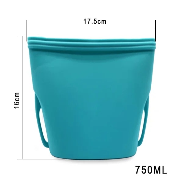 Reusable Bags Silicone Dishwasher Safe Leakproof Freezer Bags BPA Free Reusable Storage Bags for Lunch Marinate Food Travel - Image 3