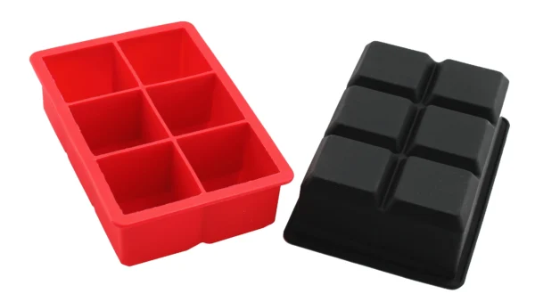 Reusable Silicone Ice Cube Tray, Non-Stick Ice Mold for Drinks & Cocktails - Image 6