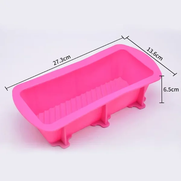 Silicone Round Cake Mold, Non-Toxic Reusable Baking Mold for Cakes & Desserts - Image 3