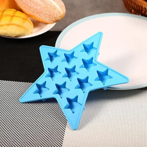 Non-Stick Silicone Ice Cube Trays, Food-Grade Ice Molds for Summer Drinks