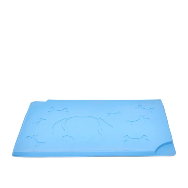 Silicone Pet Feeding Mat Anti-Slip Dog Bowl Mat Waterproof Kitten Feeder Pad Puppy Feeding Mats Customized Pet Placemat - 图片 3