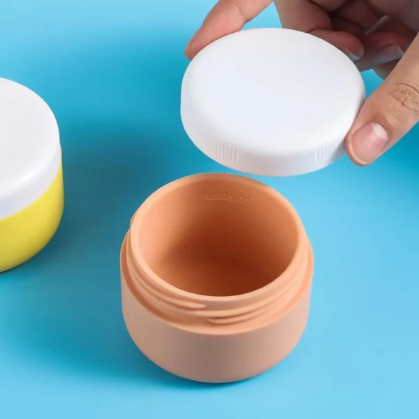 Portable Silicone Travel Bottles Eco-Friendly, Travel Size Containers for Liquids and Creams - 图片 2