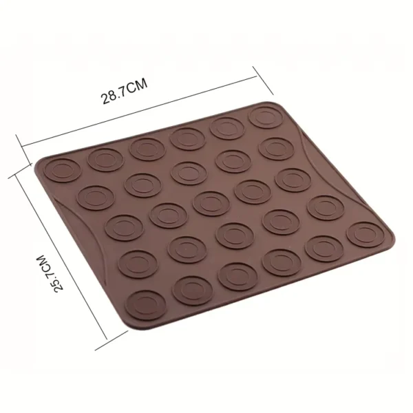 Silicone Cookie Baking Molds Non-Stick, Reusable Pastry Molds for Creative Cookie Shapes - Image 6