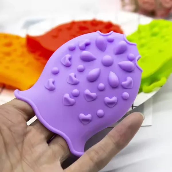 Silicone Facial Cleansing Brush, Soft Face Scrubber for Deep Cleaning, Exfoliating Facial Brush - 图片 2