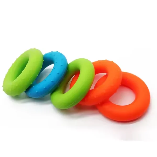 Silicone Bumpy Grip Ring Non-Slip Hand Strengthener for Forearm, Wrist, and Finger Exercise - 图片 6