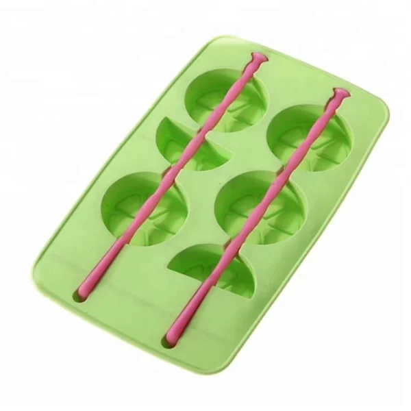 Lemon Shape Silicone Ice Cube Popsicle Mold Silicone Fruit Chocolate Jelly Ice Mold Food Grade Ice Tray