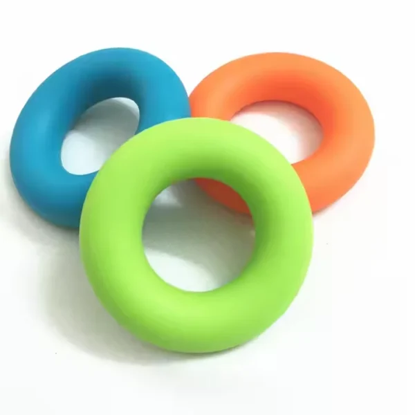 Silicone Smooth Grip Strength Ring Durable Hand Exercise Ring for Finger, Wrist, and Forearm Training - 图片 6