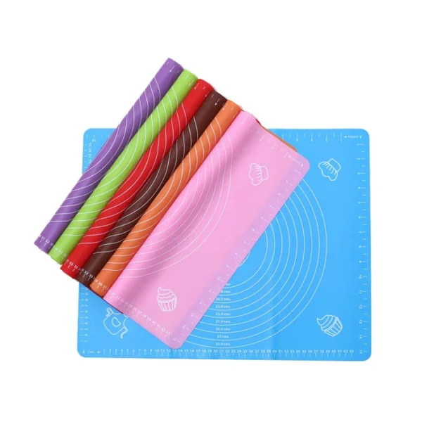 50*40CM  Non Stick  Dough Rolling Baking Mat Silicone Pastry Mat With Measurements - Image 5