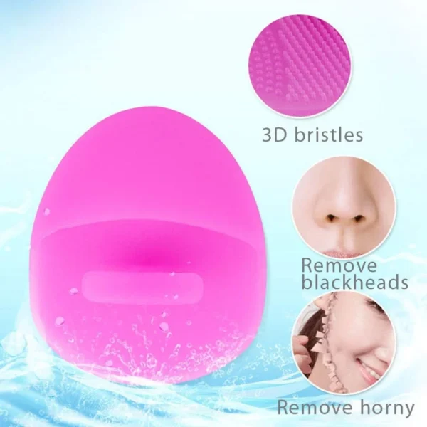 Wholesale Silicone Facial Cleanser Brush - Soft, Waterproof, Deep Cleansing Massage Tool for Skin Care - 图片 4