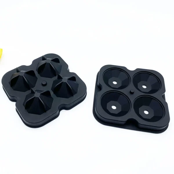 Silicone Ice Mold Tray, Flexible Ice Cube Maker for Home & Bar Use - 图片 4