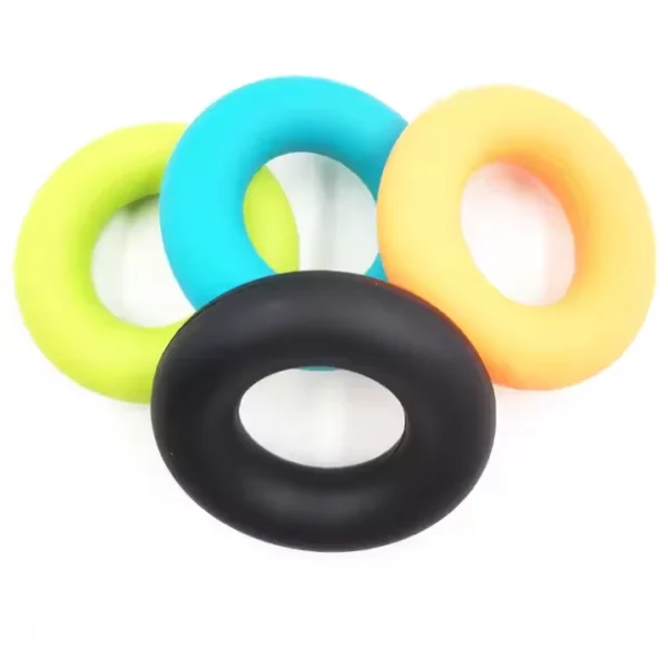 Silicone Smooth Grip Strength Ring Durable Hand Exercise Ring for Finger, Wrist, and Forearm Training - 图片 4