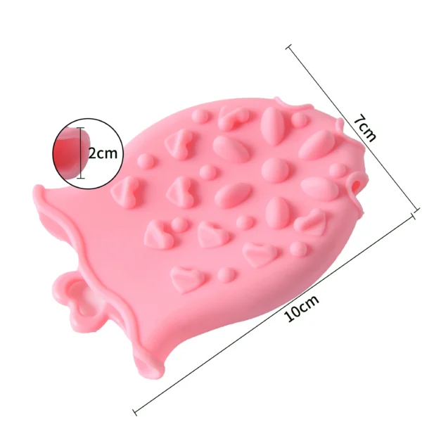 Silicone Facial Cleansing Brush, Soft Face Scrubber for Deep Cleaning, Exfoliating Facial Brush - 图片 6