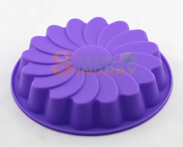 Durable Silicone Cake Molds, Easy Release Round & Square Cake Pan for Home Baking - Image 2