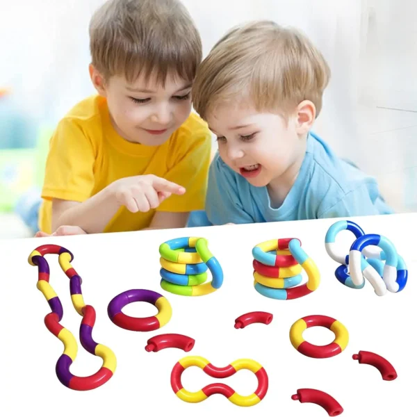 Silicone Kids Fidget Spinner Puzzle Toy Stress Relief Toy for Children - Image 5