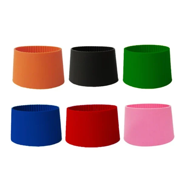 Factory Hot Sale Silicone Coffee Cup Sleeve Non-slip Color Customized Heat Insulation Scald Prevention Tea Cup Coffee Mug Sleeve - Image 4