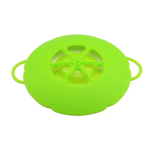 Heat Resistant  Reusable Silicone Suction Lids Spill Stopper Pot Pan Lid Cover Silicone Kitchen Overflow Lid - 图片 2