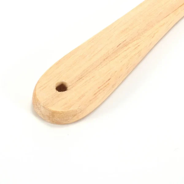 Silicone Spatula With Wooden Handle Heat Resistant Food Grade Baking Tools Color Customized - 图片 5