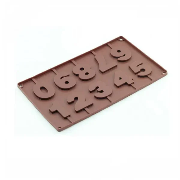 Silicone Chocolate Mold, Non-Stick Candy Mold for Baking, Cake Decorating and Dessert Making