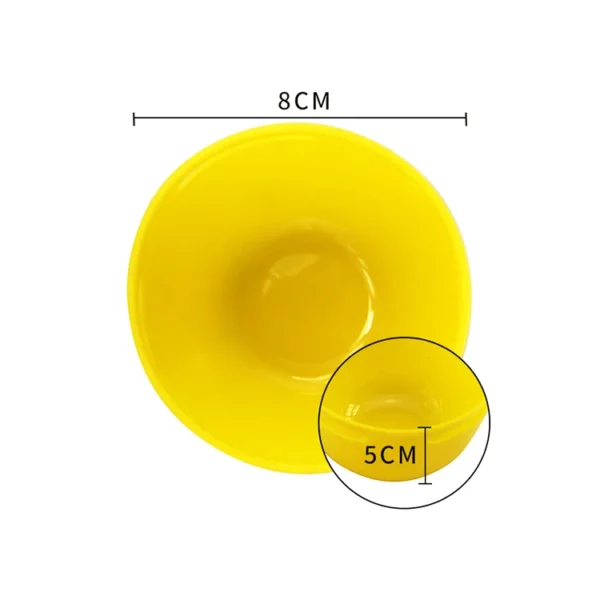 BPA Free Food Grade Silicone Egg Poacher Cups Egg Steamer Boil With Ring Standers Microwave Egg Cooker - Image 2