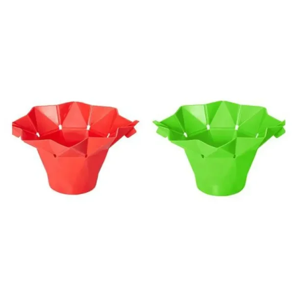 Easy to Use Popcorn Popper Maker Microwave Safe Durable Collapsible Magic DIY Soft Silicone Popcorn Popper Maker Bowl With Lid