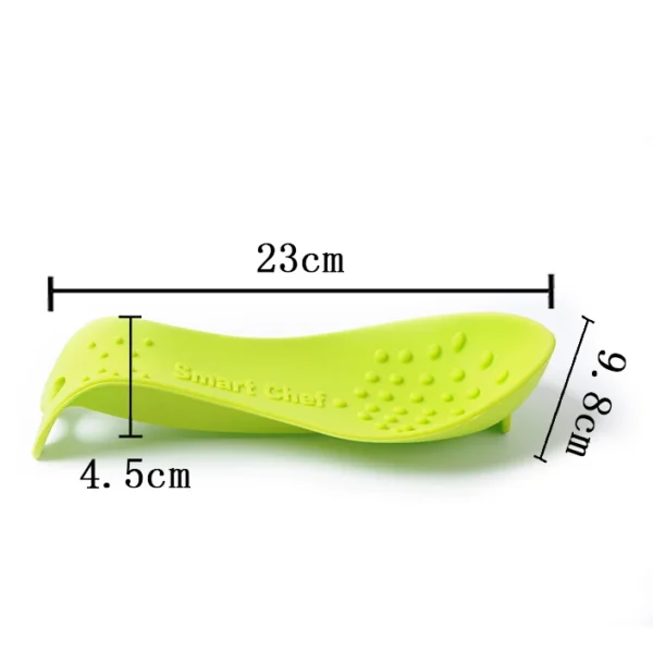 Silicone Spoon Holder Kitchenware Large Spatula Holder Spoon Rest Place Mat Multipurpose Silicone Spoon Put Pad - Image 6