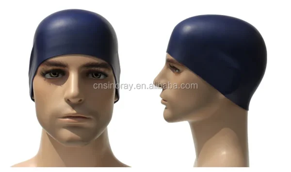 Customized Adult Silicone Swim Cap Waterproof Swimming Hat Durable Non-Slip Swimming Pool Cap Elastic Unisex - Image 5