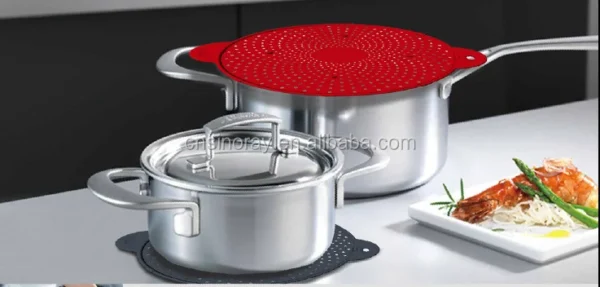 Silicone Spill Proof Pot Lid Anti Overflow Kitchen Cooking Lid - Image 6