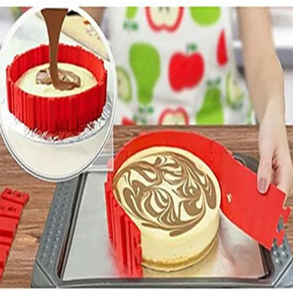 4PCS Hot Sale Nonstick Magic Best Flexible Silicone Snake DIY Baking Mould Cake Tools - Image 5