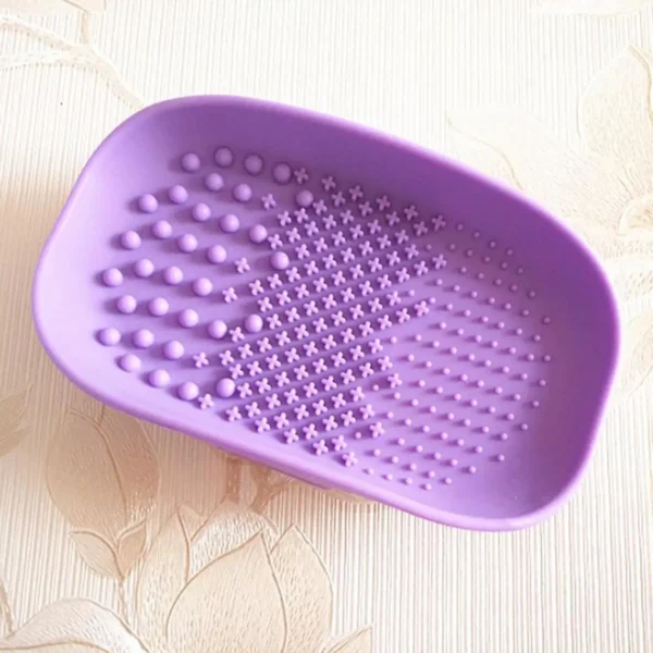 Silicone Makeup Brush Cleaner Gentle Head Brush Cleaning Tool for Deep Cleaning and Care - 图片 2