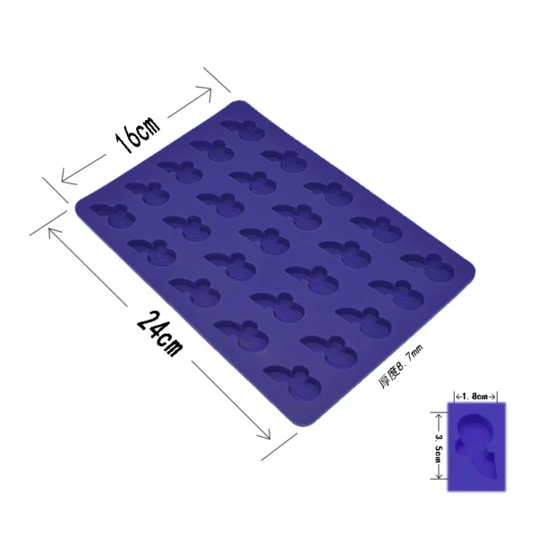 Four Shape Silicone Form for Baking - Image 3