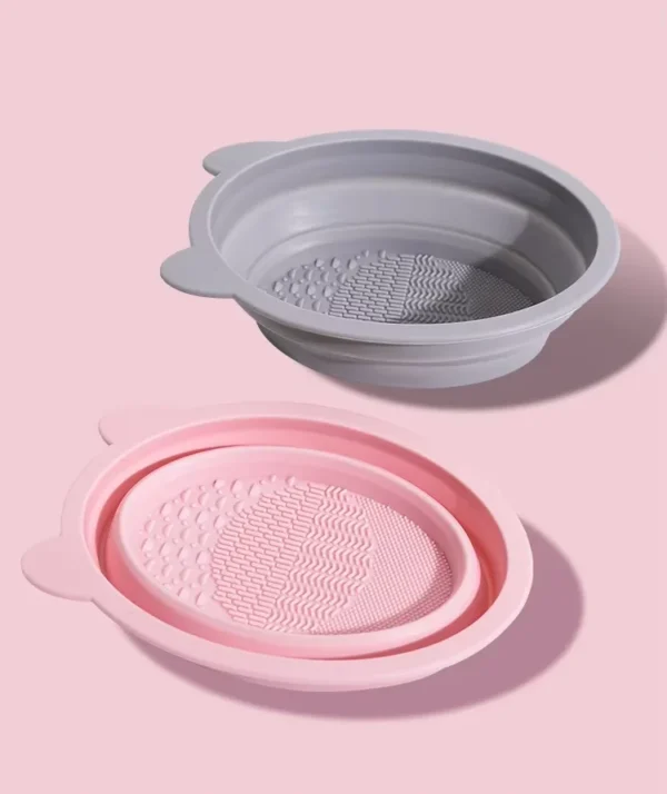 Anti-Slip Silicone Makeup Brush Cleaning Mat Essential Brush Care Tool for Beauty Lovers - 图片 5