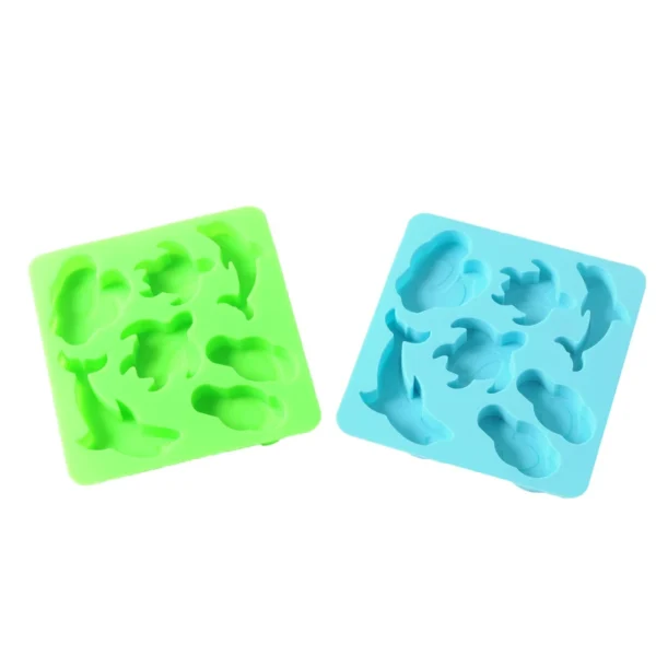 Customize Cartoon Animal Ice Mold 100% Food Grade Silicone Ice Tray BPA Free Ice Cube Mold for Children Eco Friendly - Image 4